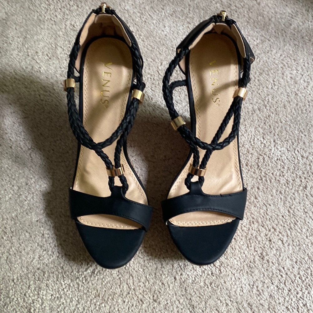 Venus 5” wedge heels